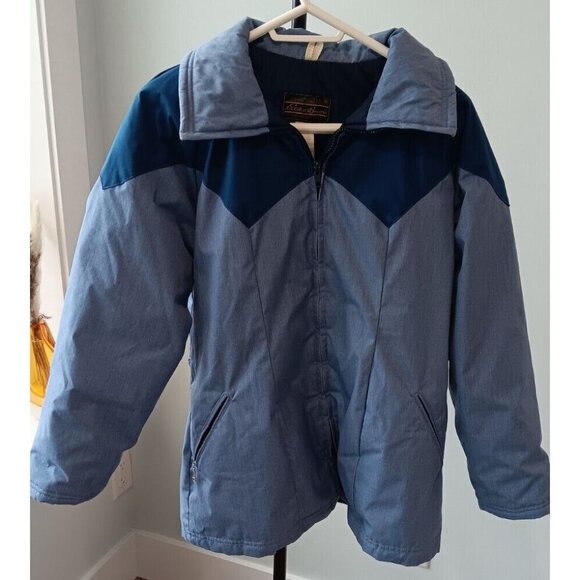 Vintage Goose Down Eddie Bauer Expedition Men Medium Size Winter Jacket Coat - Picture 1 of 13